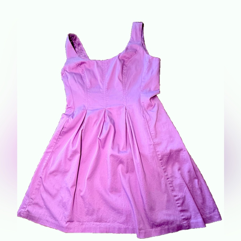 Nine West Lilac Sleeveless Fit and Flare Dress Size 12